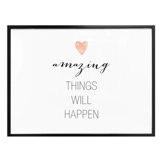 Poster Confetti & Cream – Amazing Things 