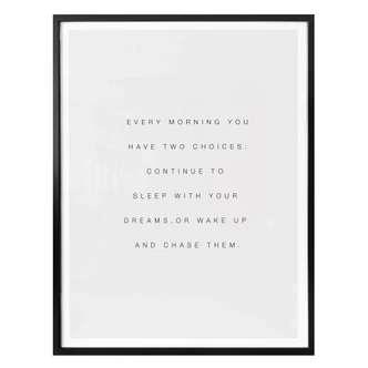 Poster Every morning you have… 