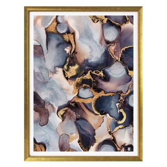 Poster Fredriksson - Pink and Gold Shades 