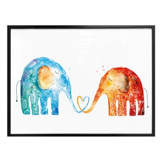 Poster Hagenmeyer – Elephant Love 