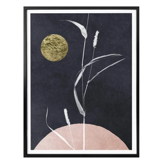 Poster Kubistika - Full moon 