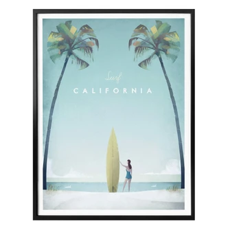Poster Rivers - California 