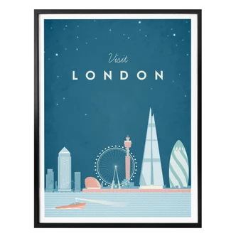 Poster Rivers - London 