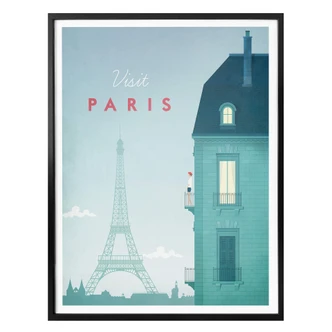 Poster Henry Rivers - Paris 
