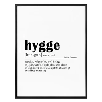 Poster Sisi & Seb - Hygge 