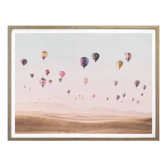 Poster Sisi & Seb - Hot Air Balloons 