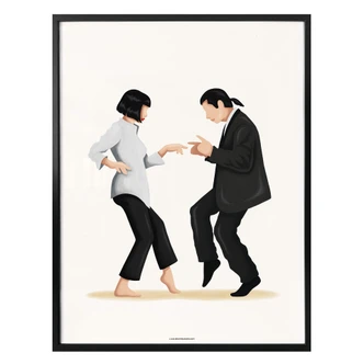 Poster Tohmé - Pulp Fiction 