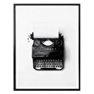 Poster Typewriter 