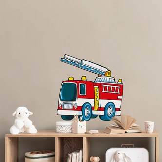 Fire Truck Wall sticker 