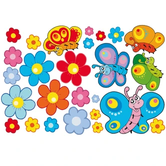 Happy Butterflies Wall sticker set 