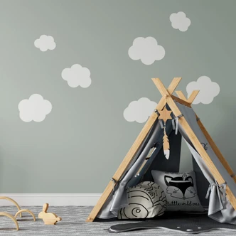 Cloud Set 2 Wall sticker 