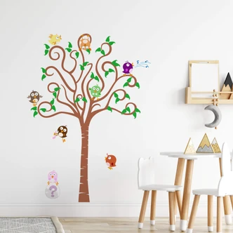 Tree with Animals Wall sticker 