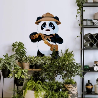 Panda on safari Wall sticker 