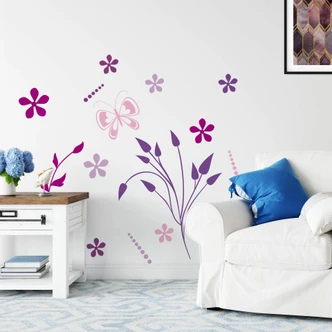 Fluttering Violetta Wall sticker 
