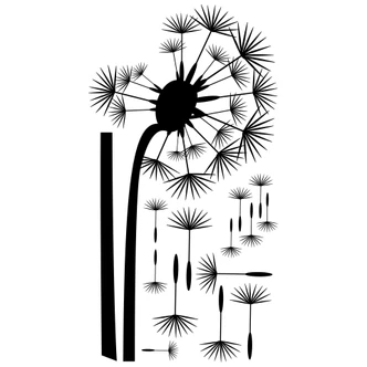 Dandelion in the Wind Wall sticker 