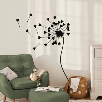 Dandelion Hearts Wall sticker 