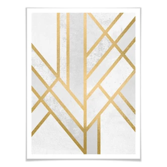 Poster Fredriksson - Golden Geometry 