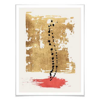 Poster Kubistika - Drip Drop 