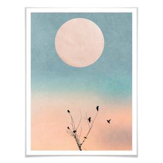 Poster Kubistika - Warm Morning 