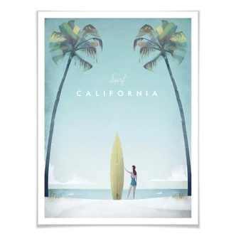 Poster Rivers - California 