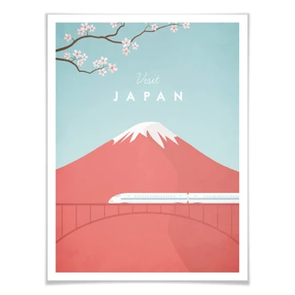 Poster Rivers - Japan 