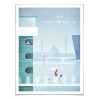 Poster Rivers - Copenhagen 