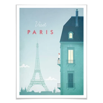 Poster Henry Rivers - Paris 