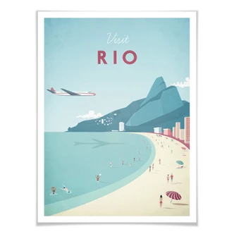 Poster Rivers - Rio de Janeiro 