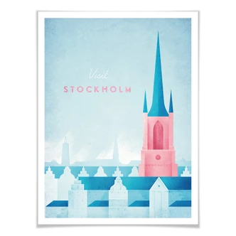 Poster Rivers - Stockholm 