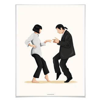 Poster Tohmé - Pulp Fiction 
