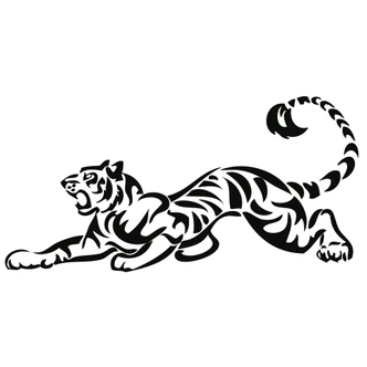 Tiger 2 Wall sticker 