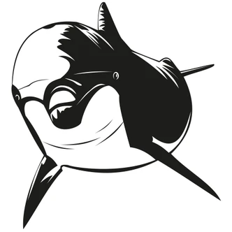 Dolphin 2 Wall sticker 