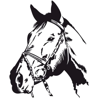 Horsehead 2 Wall sticker 