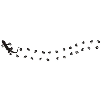 Gecko Trails Wall sticker 