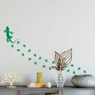Gecko Trails Wall sticker 