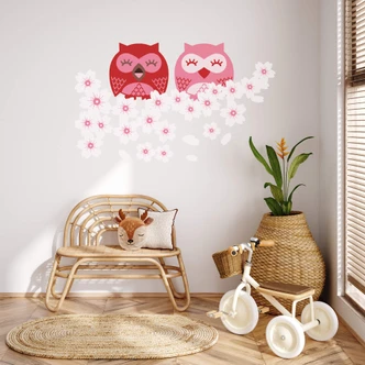 Cherry Owls Wall sticker 