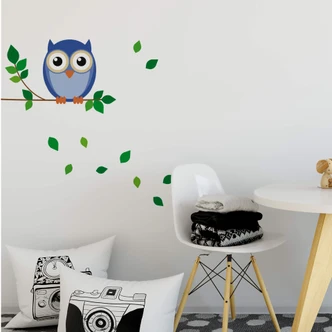Einstein Owl Wall sticker 
