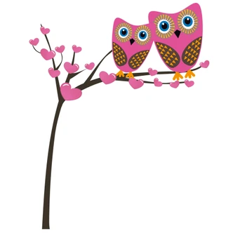 Owls Tree Wall sticker 