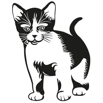 Kitten Wall sticker 