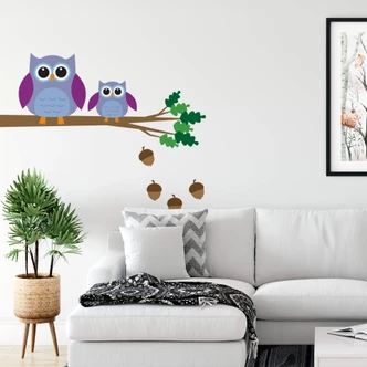 Owl Tree 2 Wall sticker 