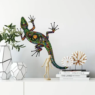 Colourful Gecko Wall sticker 