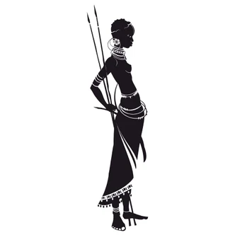 Maasai Wall sticker 