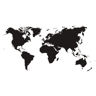 World Map Wall sticker 