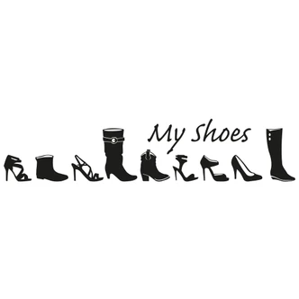 My Shoes Wall sticker 