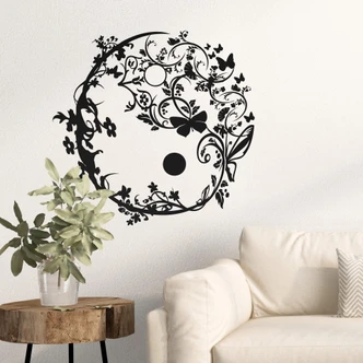 Yin Yang Ornamental Wall sticker 