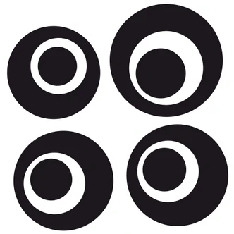 Tile decor: Circles Wall sticker 