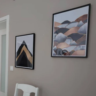 Poster Fredriksson - Golden hills 