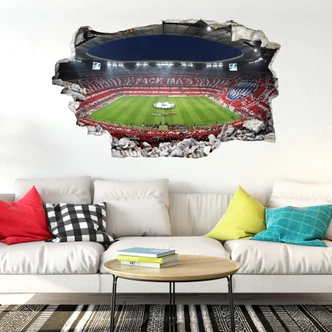 3D Wall sticker Bayern Munich - Pack Ma's 