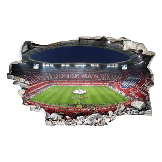 3D Wall sticker Bayern Munich - Pack Ma's 