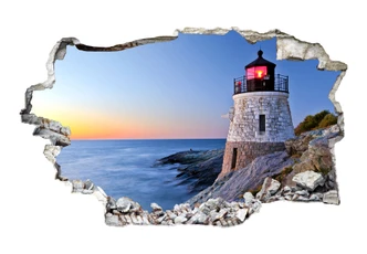 3D wall sticker On the coast 